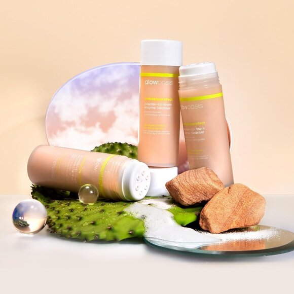 Glow Oasis Powderporefect Powder To Foam Enzyme Cleanser - Picture 5 of 7